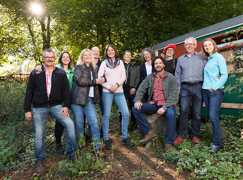 Teilnehmer unserer Waldbaden Ausbildung